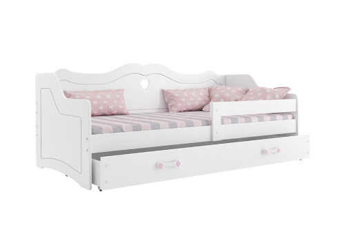 dětská bílá postel Julia