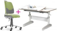 Praktický set - rostoucí židle a psací stůl