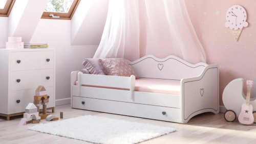 Dětská postel 160x80 cm s matrací a roštem