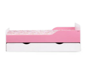 Dětská postel s praktickým šupletem a matrací